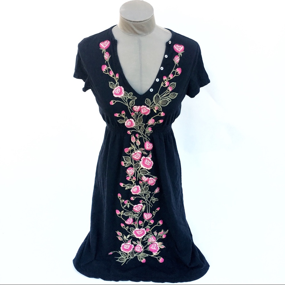 Johnny Was Embroidered Dress